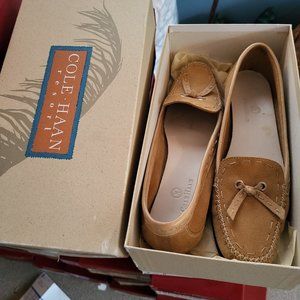 Cole haan tan suede
